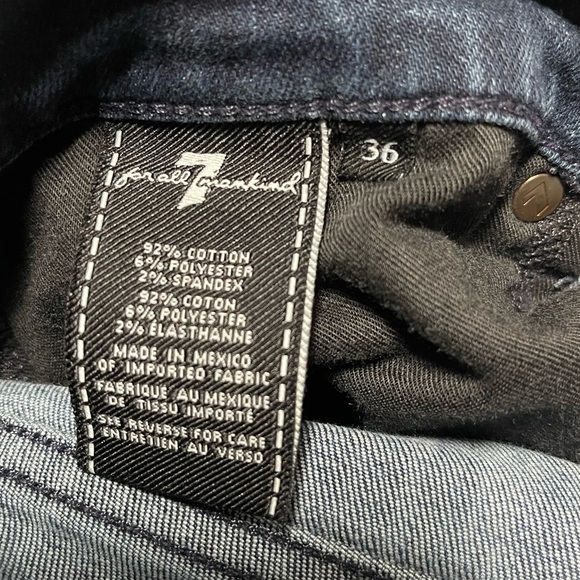 7 For All Mankind Slimmy Women’s Jeans—Size 36 - Picture 7 of 7